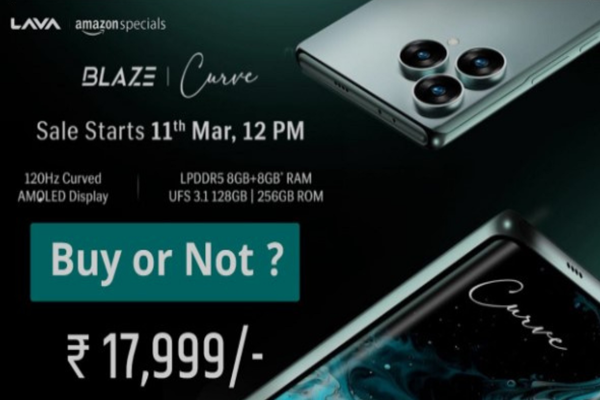 Lava's Blaze Curve 5G phone launched, very low price with 32MP selfie camera