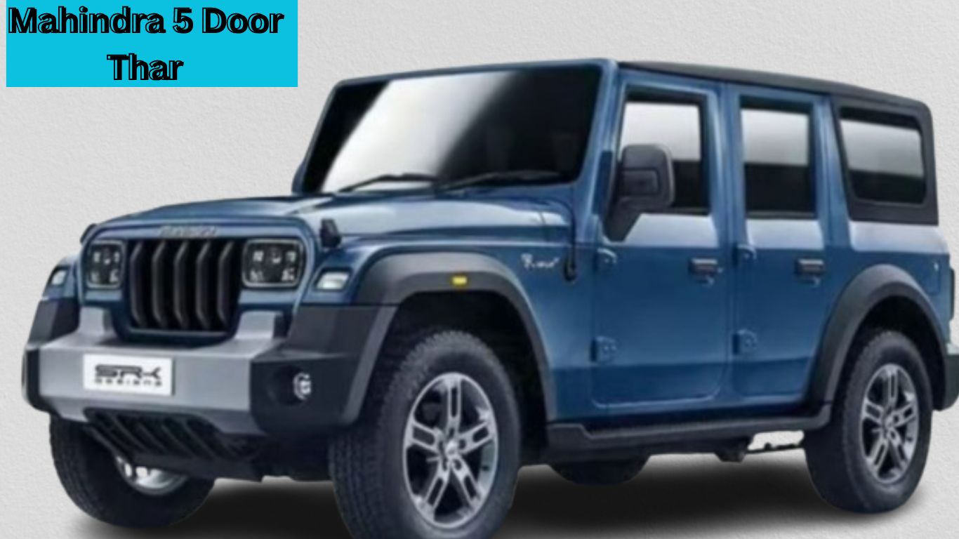 Mahindra 5 Door Thar created a stir in the market even before its arrival, stylish look revealed