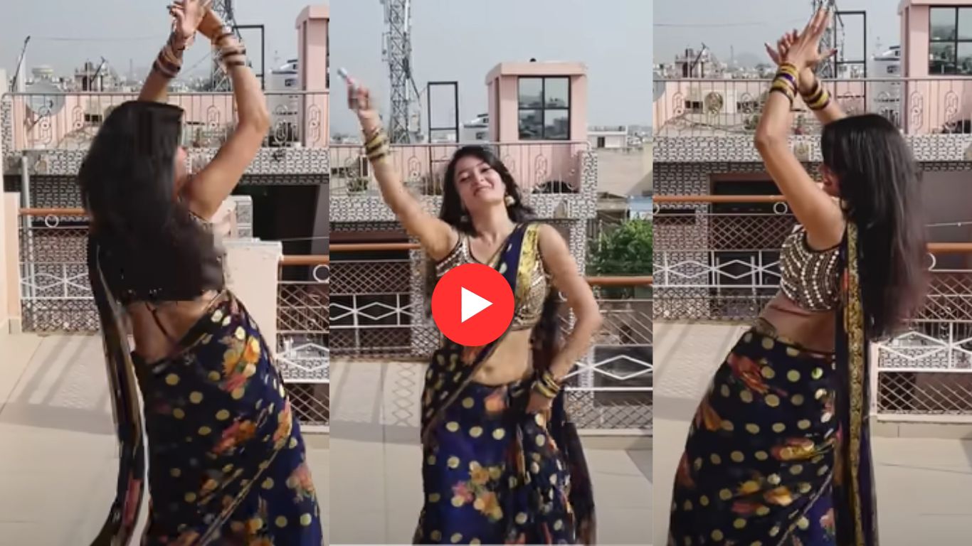 Desi Bhabhi Hot Video: Chhaya Bhabhi's dance video in social media, queue of people watching