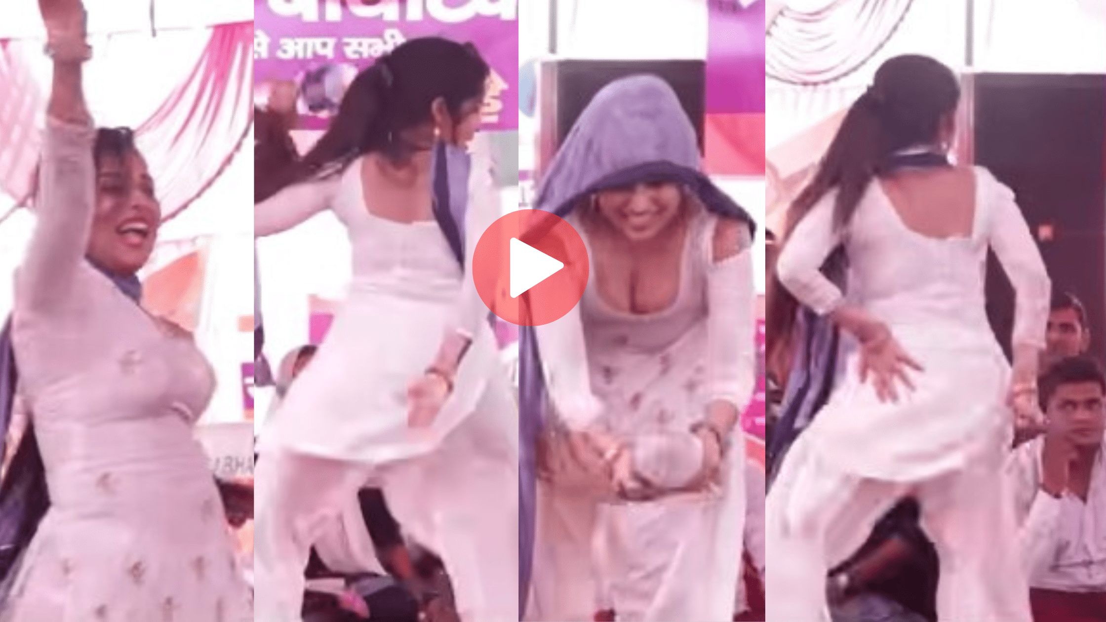 Haryanvi Video: Haryanvi dancer danced vigorously on the stage, everyone started sweating.