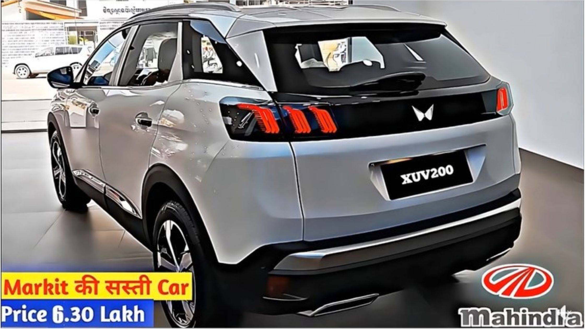 Charming and killer look of Mahindra XUV revealed, everyone including Hyundai worried