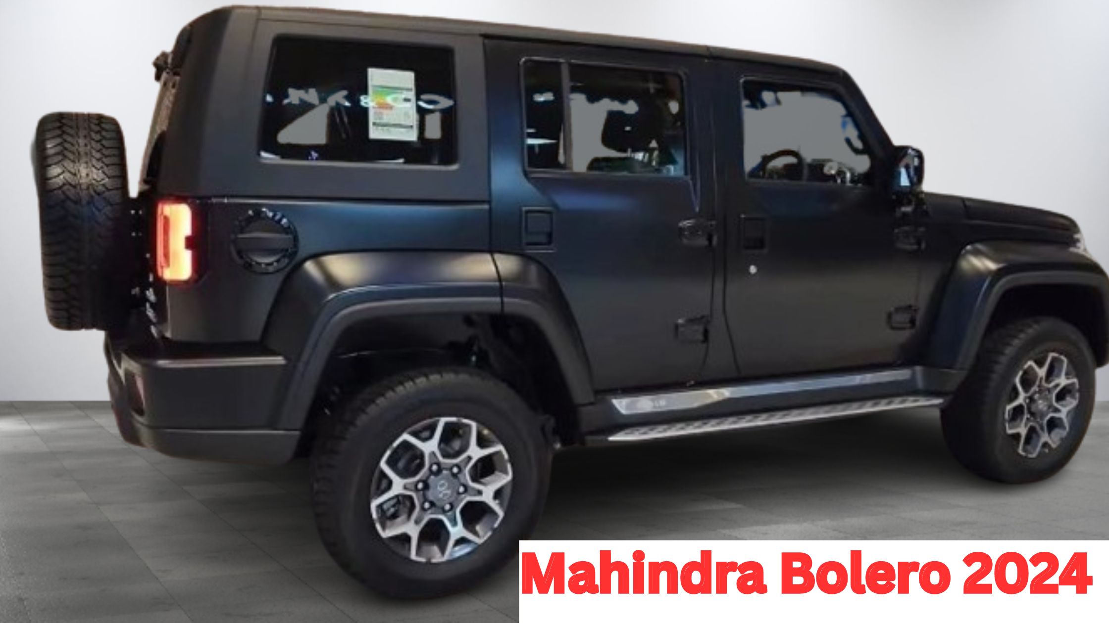 Mahindra Bolero 2024 blew everyone away, its killer look made girls crazy