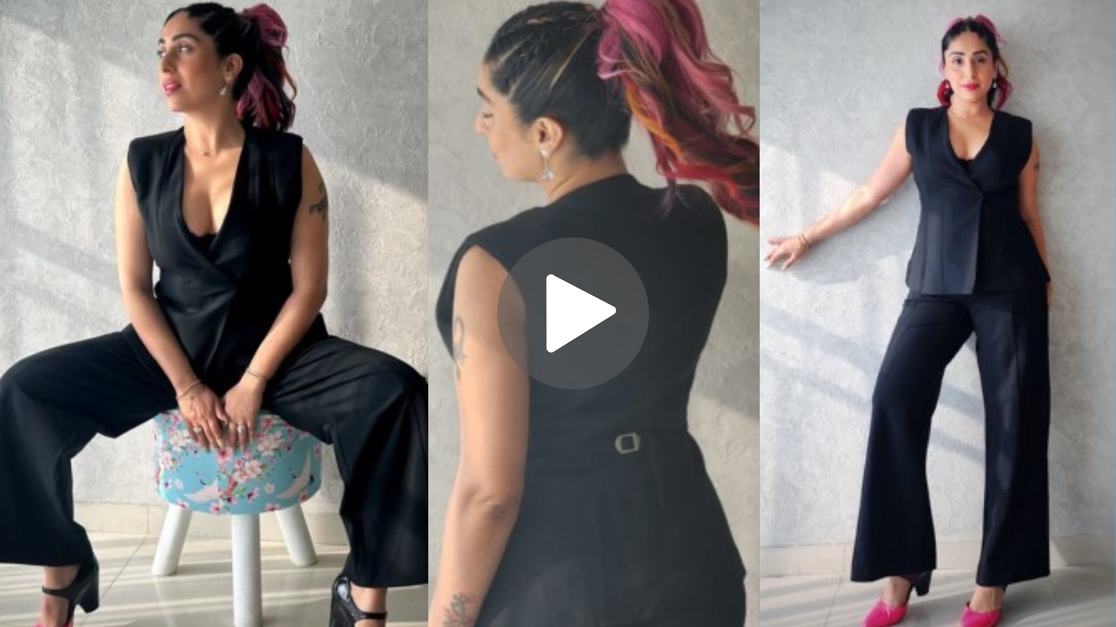 Neha Bhasin Photos: Singer Neha Bhasin is wreaking havoc in a killer pose, watch video