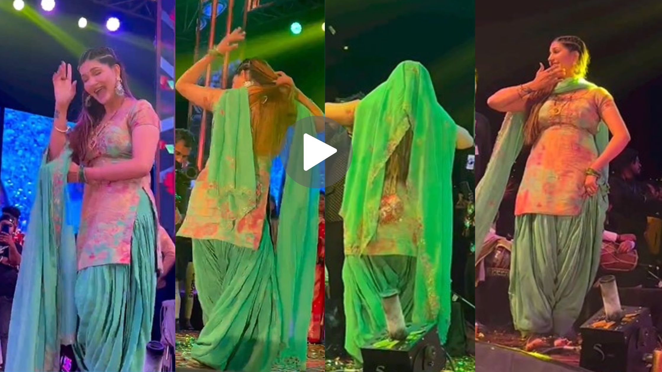 Sapna Chaudhary Viral Video: Sapna Chaudhary swayed her waist on stage, fans went uncontrollable