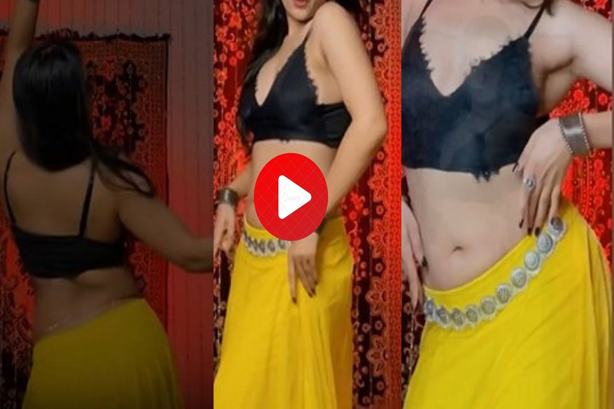 Desi Bhabhi Viral Video: Bhabhi danced vigorously on Haryanvi song, created a stir on the internet