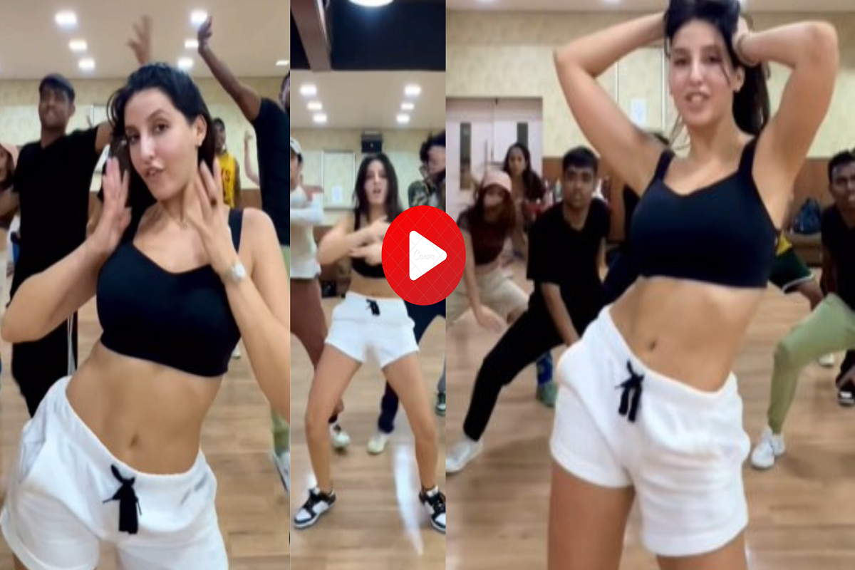 Nora Fatehi Viral Video: Actress Nora Fatehi's video made fans crazy, watch it immediately