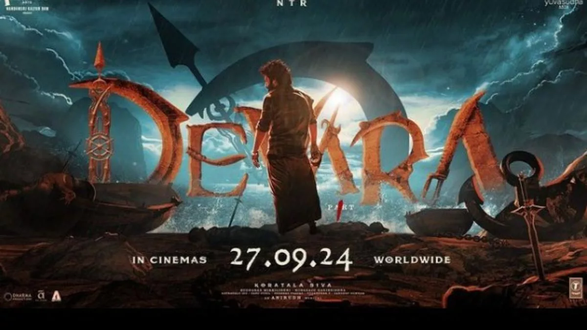 Bollywood, jr ntr, janhvi Kapoor, Film devara part 1, Film release date announced, cast of movie Film devra Part 1