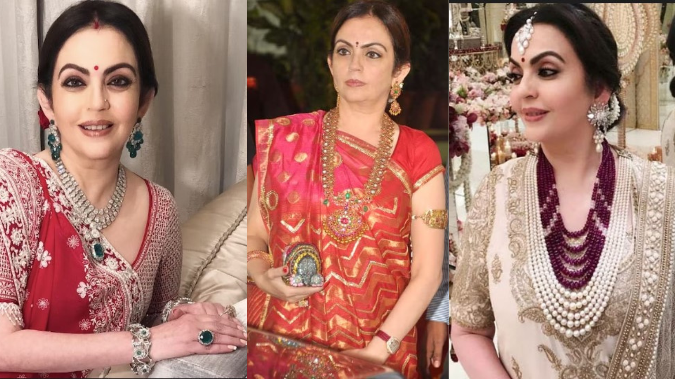 Nita Ambani Jewellery: You will not be able to sleep after seeing Nita Ambani's unique diamond jewellery, see her jewelery collection in pictures.