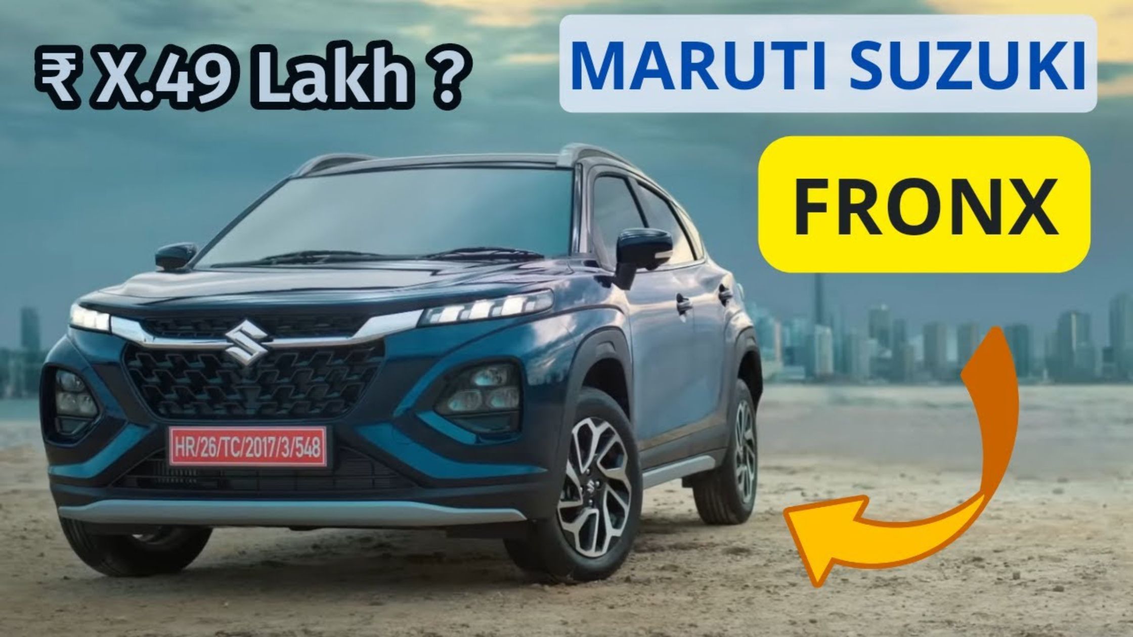 Maruti Suzuki Fronx price, color options, features, and more.