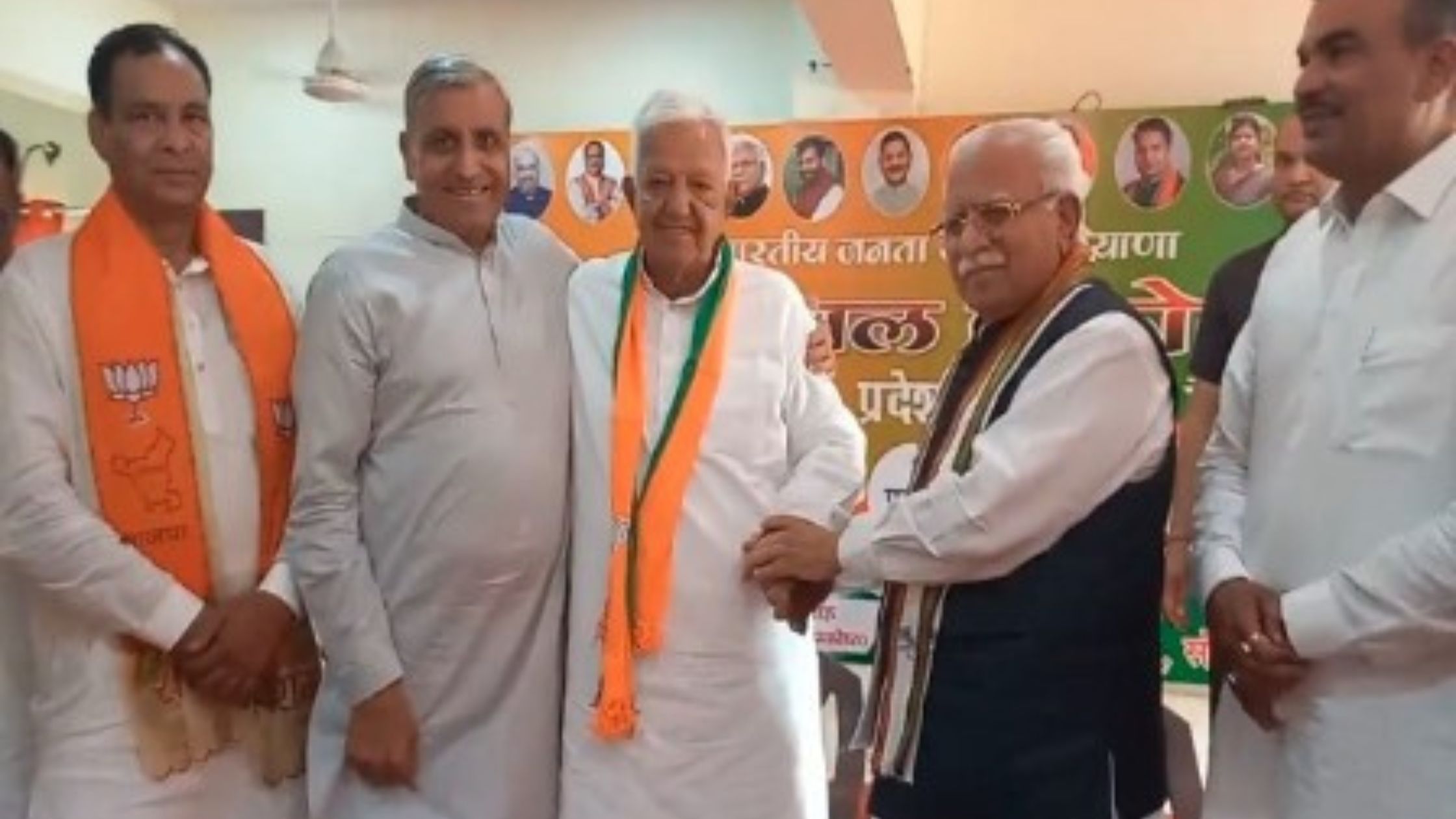 In Haryana, former minister Satpal Sangwan joins BJP