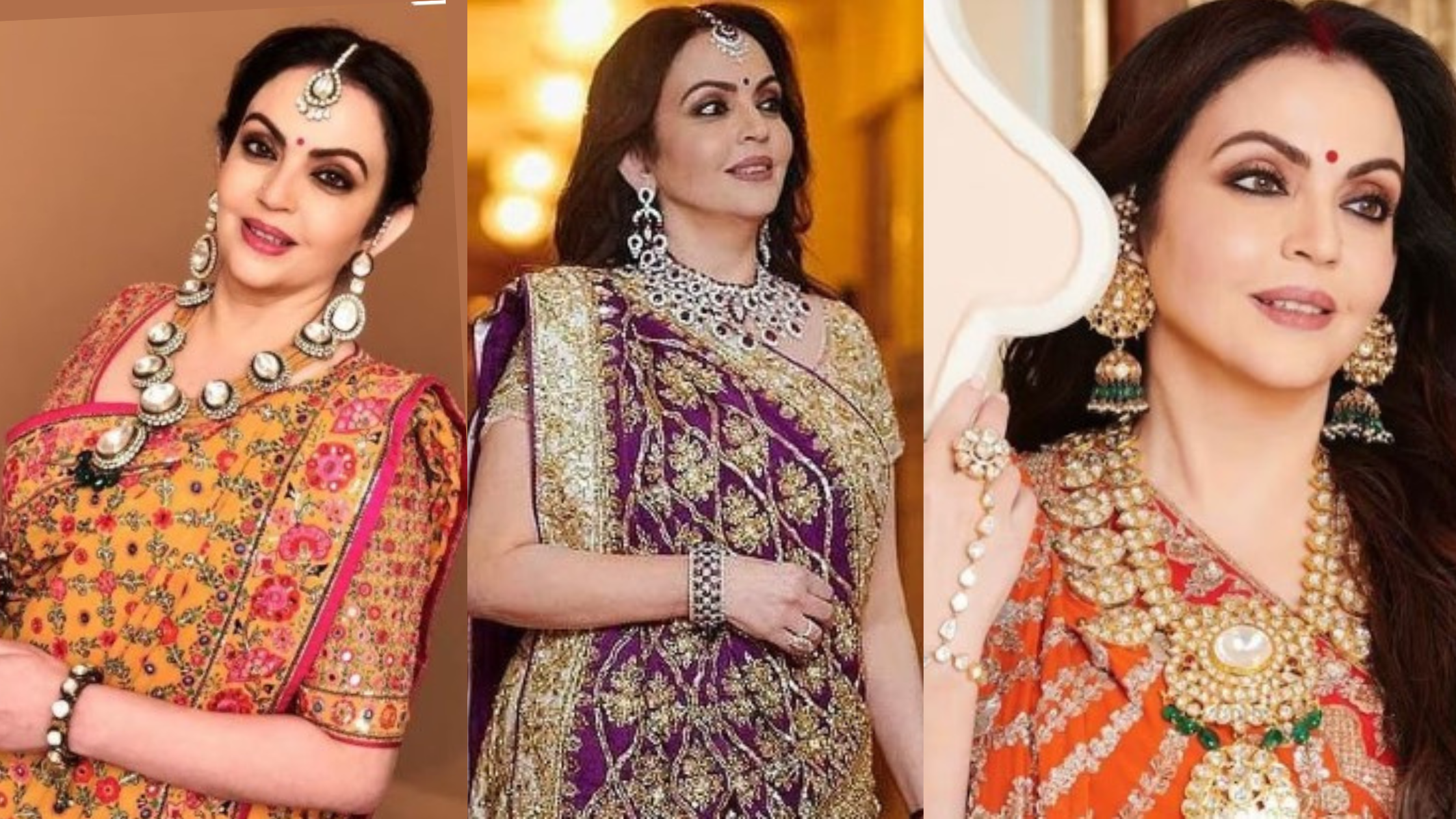 Nita Ambani Jewellery: You will not be able to sleep after seeing Nita Ambani's unique diamond jewellery, see her jewelery collection in pictures.