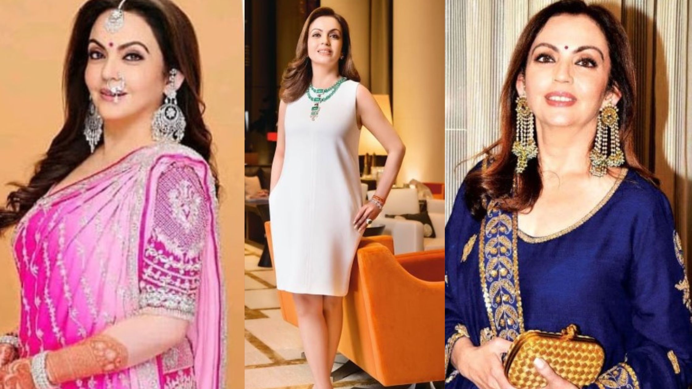 Nita Ambani Jewellery: You will not be able to sleep after seeing Nita Ambani's unique diamond jewellery, see her jewelery collection in pictures.