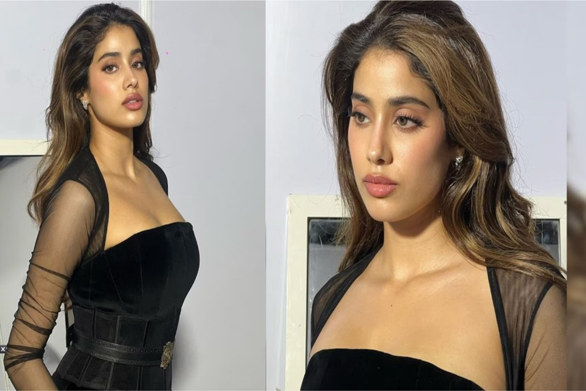 Janhvi Kapoor Photos: Janhvi Kapoor's killer look sets the fire, see immediately